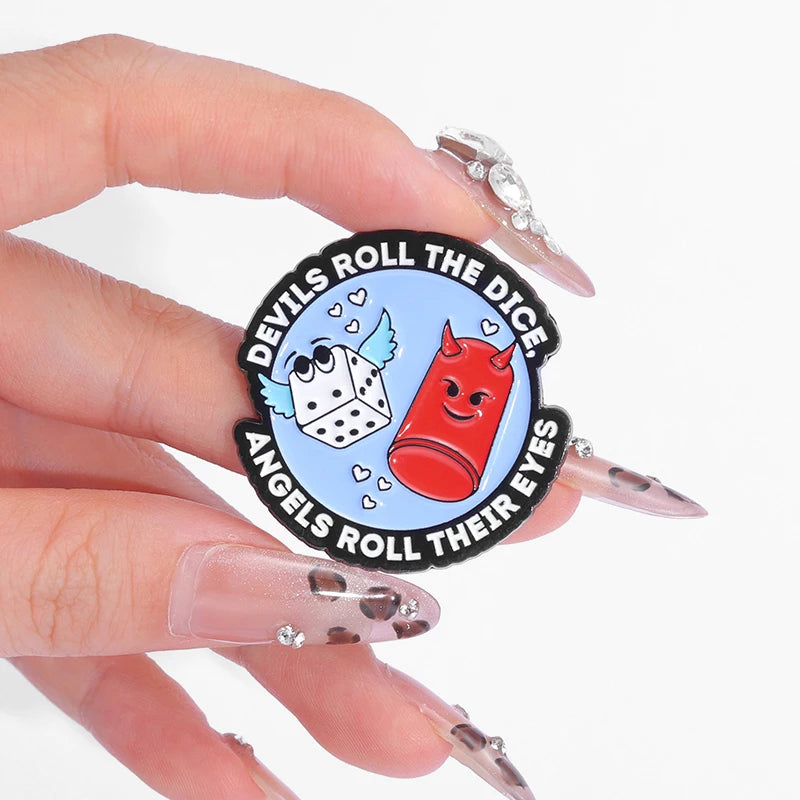 Funny Neurodivergent Enamel Pin