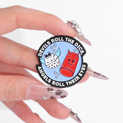 Funny Neurodivergent Enamel Pin