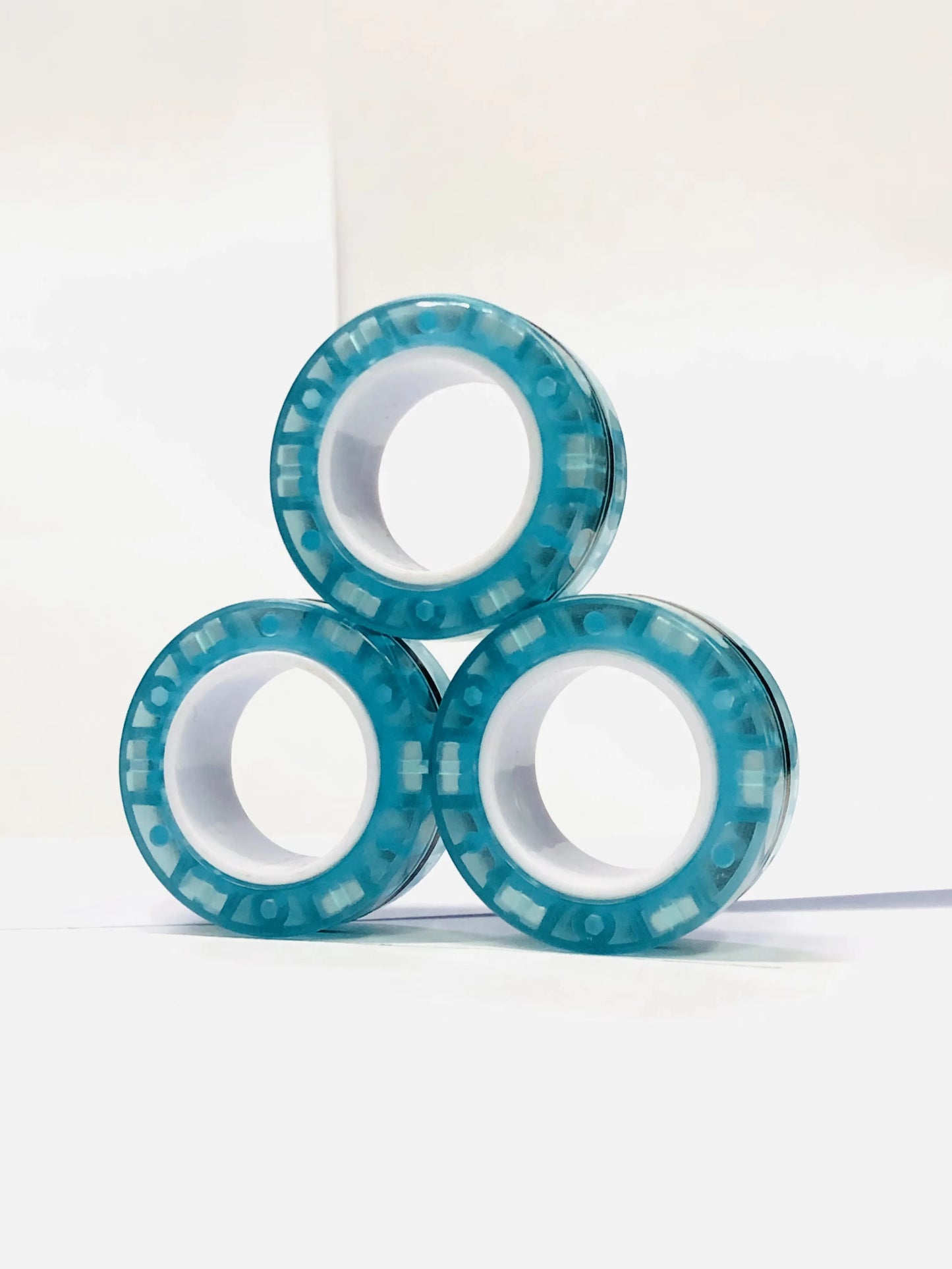 Magnetic Fidget Spinner Rings Set