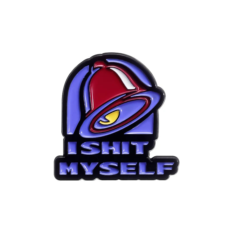 Funny Neurodivergent Enamel Pin