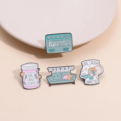 Mental Health Awareness Enamel Pin