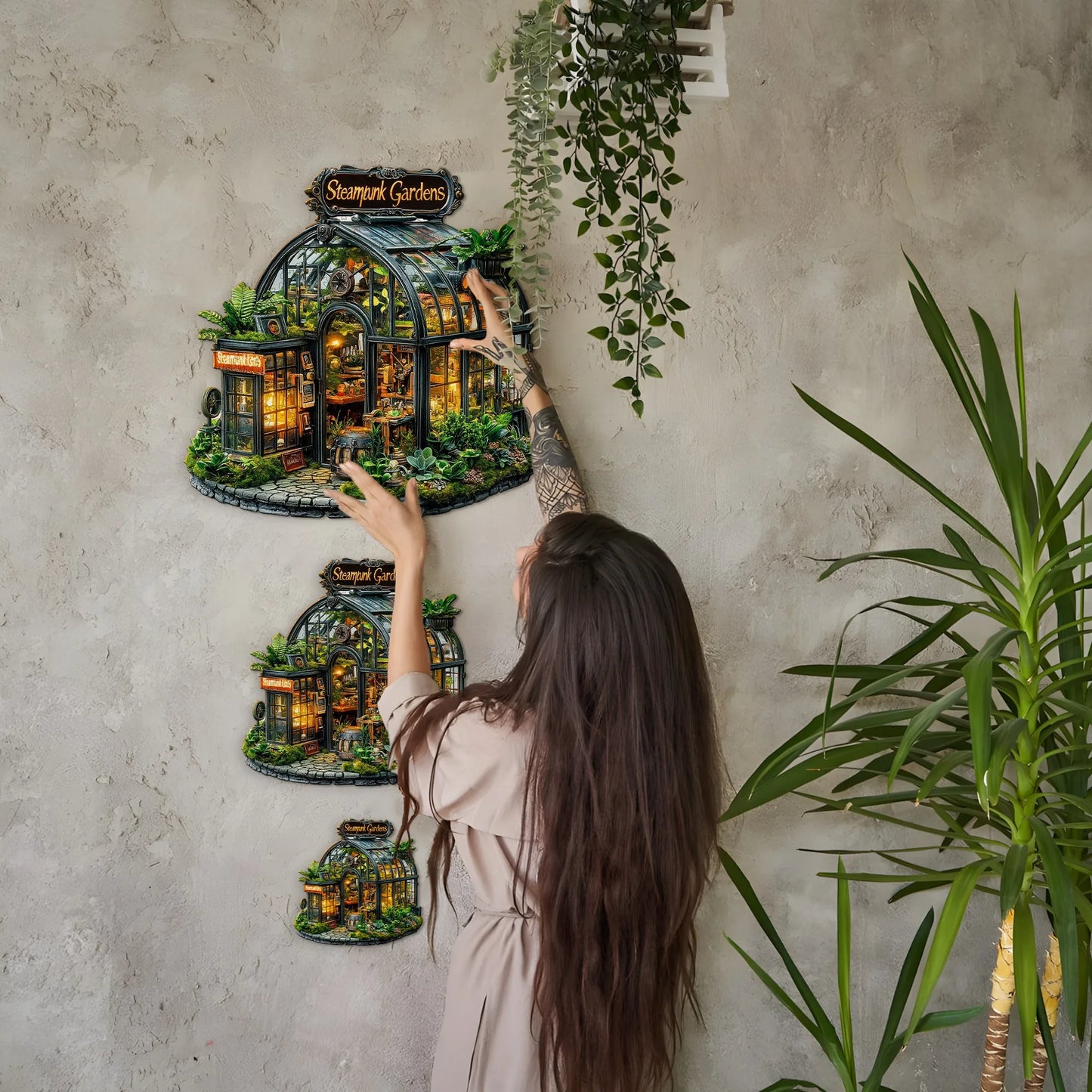 Fantasy Wooden Puzzle Decor Toy