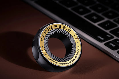 Rotating Metal Fidget Stress Relief Ring