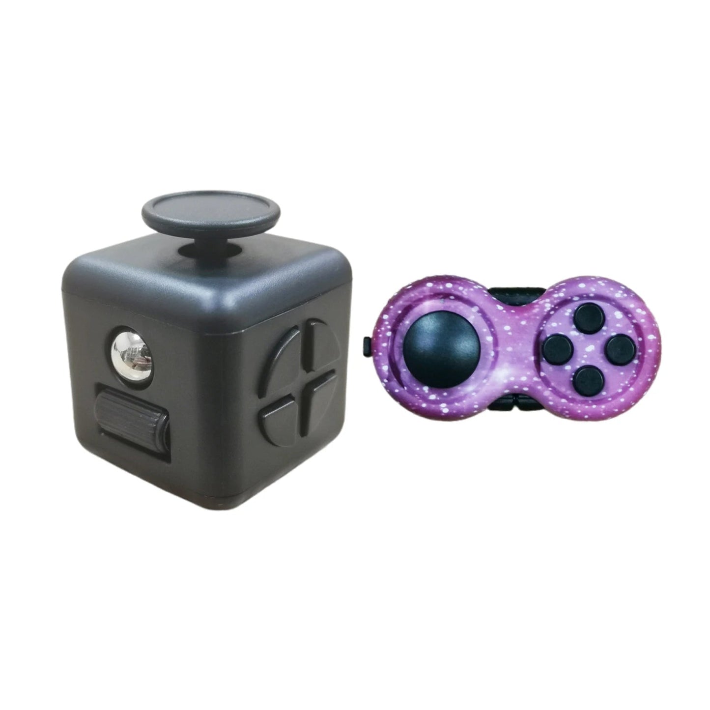 Push Pop Fidget Stress Relief Dice Set (2 Pack)