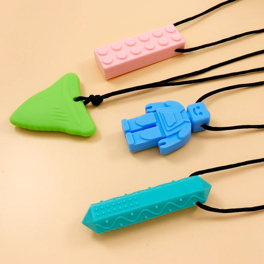 Kids Sensory Chew Necklace 2 Pack