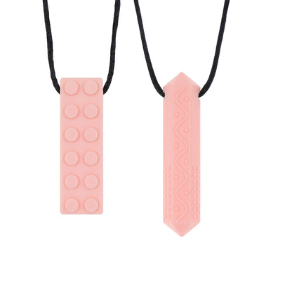 Kids Sensory Chew Necklace 2 Pack