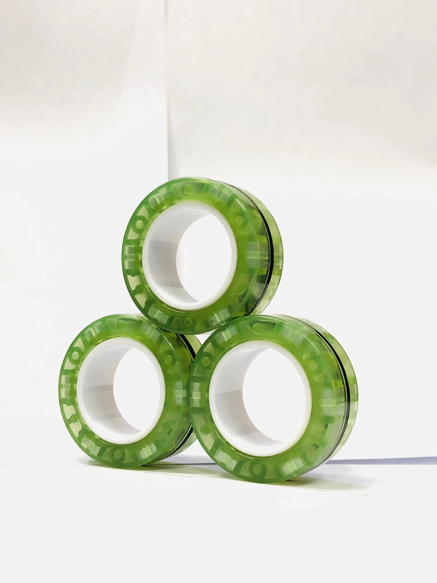Magnetic Fidget Spinner Rings Set