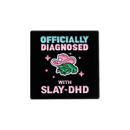 Funny Neurodivergent Enamel Pin