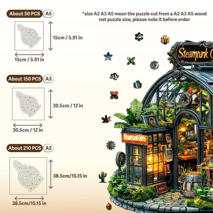 Fantasy Wooden Puzzle Decor Toy