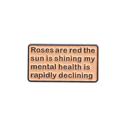 Mental Health Awareness Enamel Pin