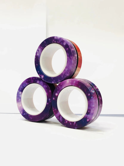 Magnetic Fidget Spinner Rings Set