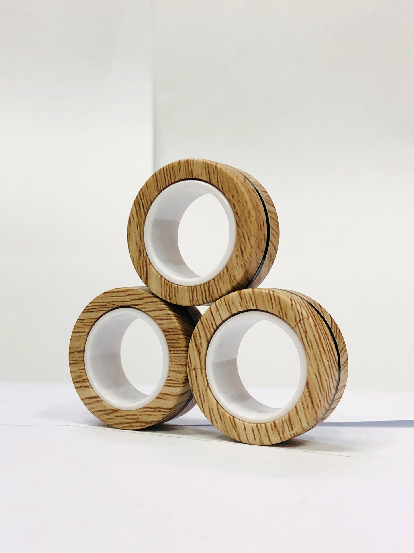 Magnetic Fidget Spinner Rings Set