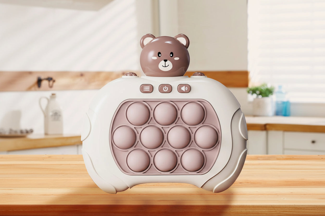 Electronic Light-Up Pop It Game Console