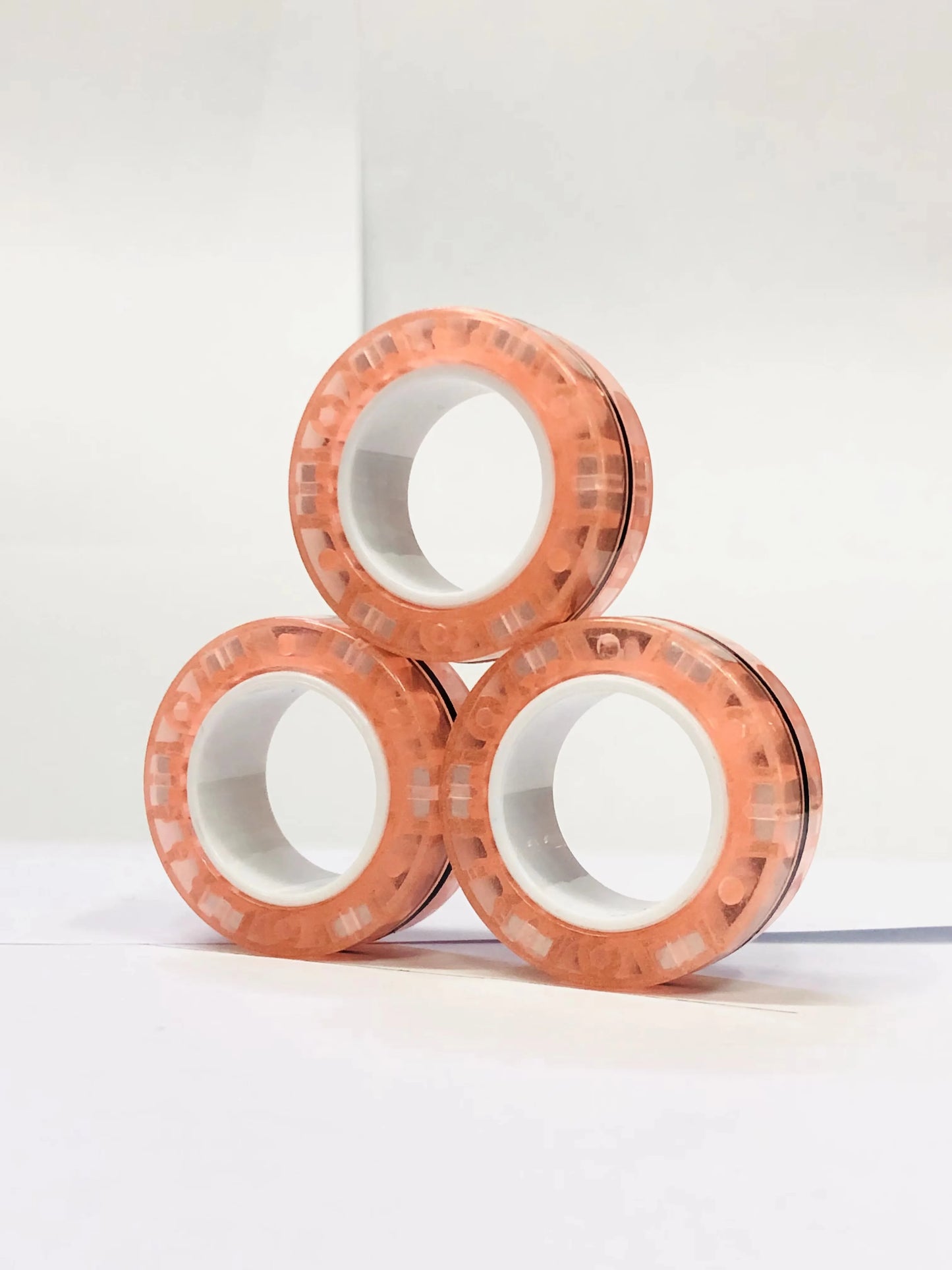 Magnetic Fidget Spinner Rings Set
