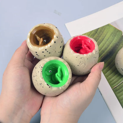 Cute Dinosaur Squeeze Vent Cup Toy