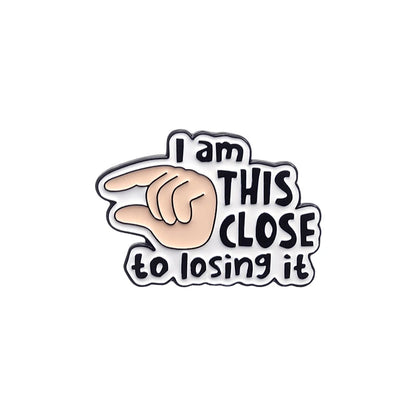 Funny Neurodivergent Enamel Pin