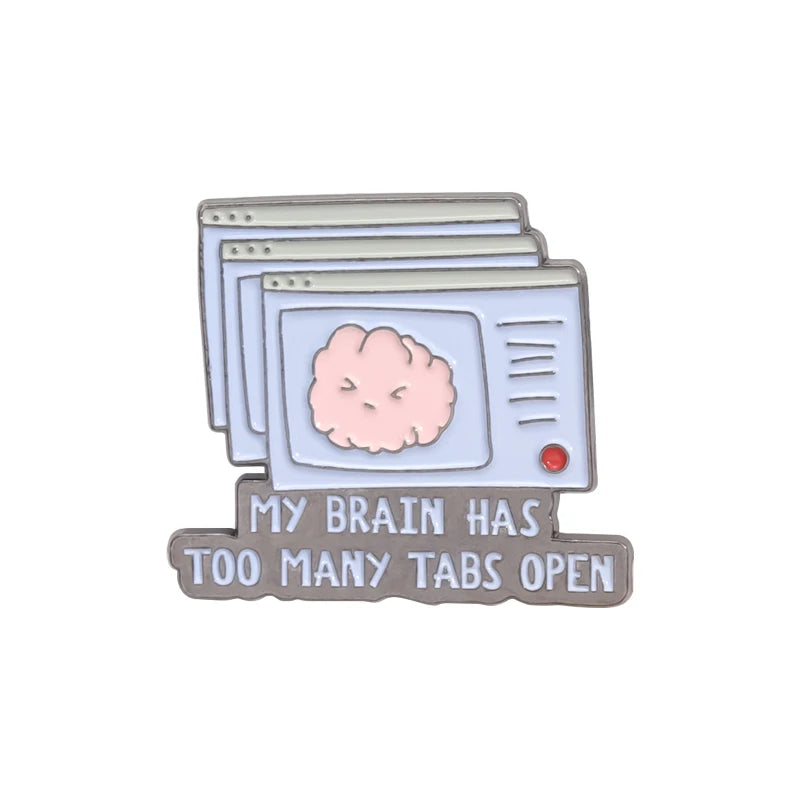 Mental Health Awareness Enamel Pin