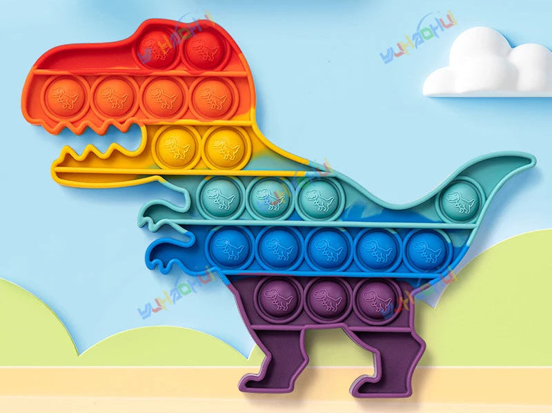 Rainbow Pop Bubble Fidget Toy