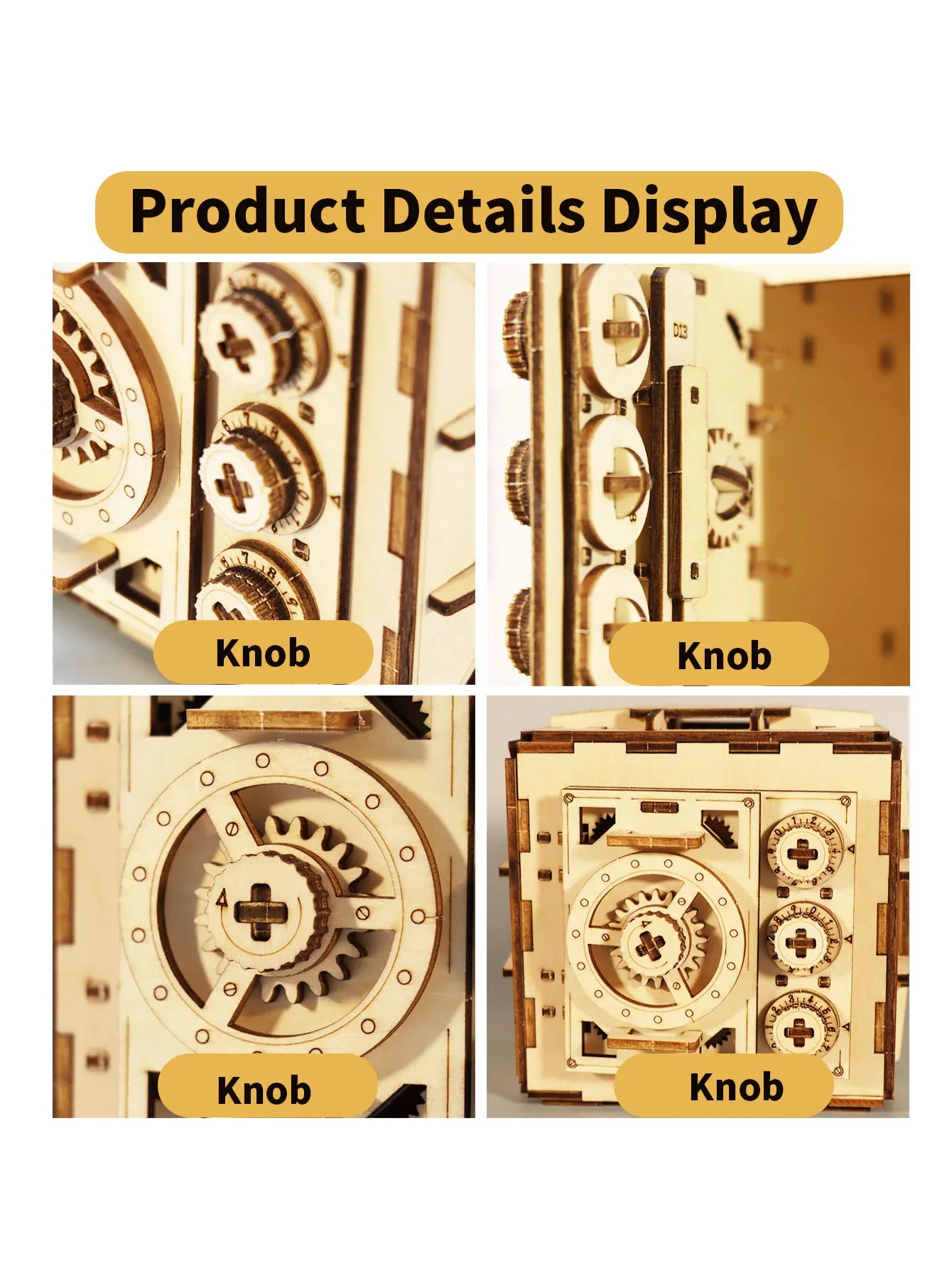 Wooden Puzzle Box DIY Model Kit