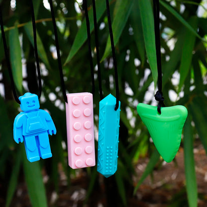 Kids Sensory Chew Necklace 2 Pack