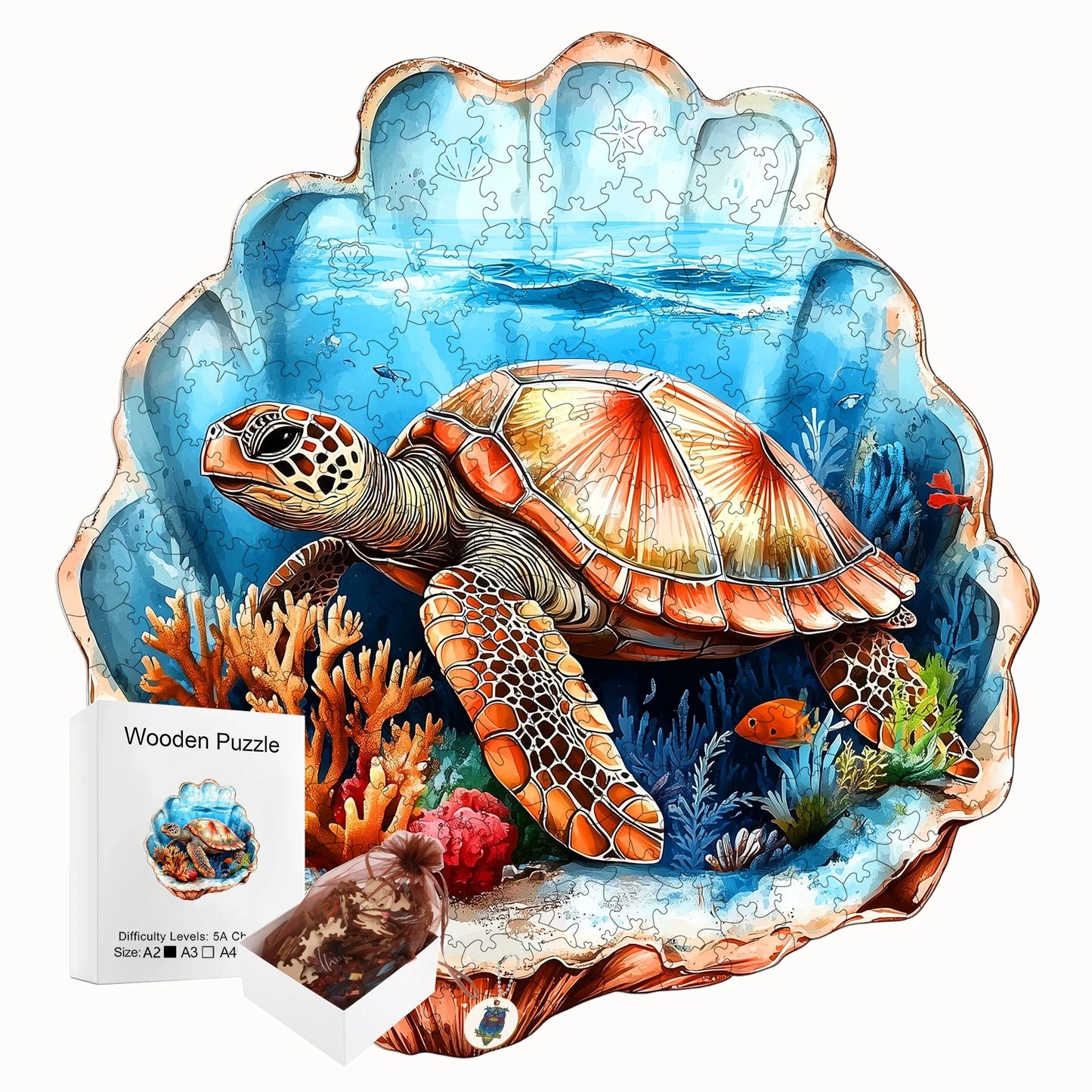Fantasy Wooden Puzzle Decor Toy