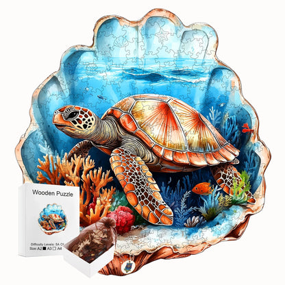 Fantasy Wooden Puzzle Decor Toy