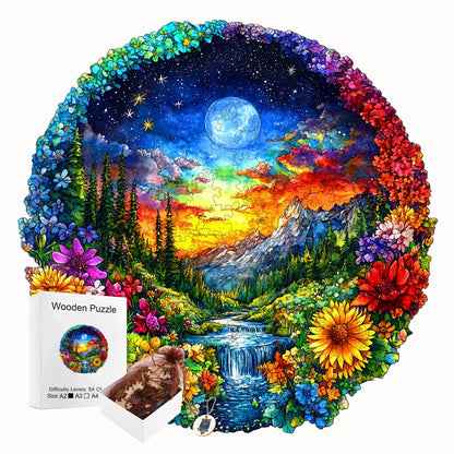 Fantasy Wooden Puzzle Decor Toy