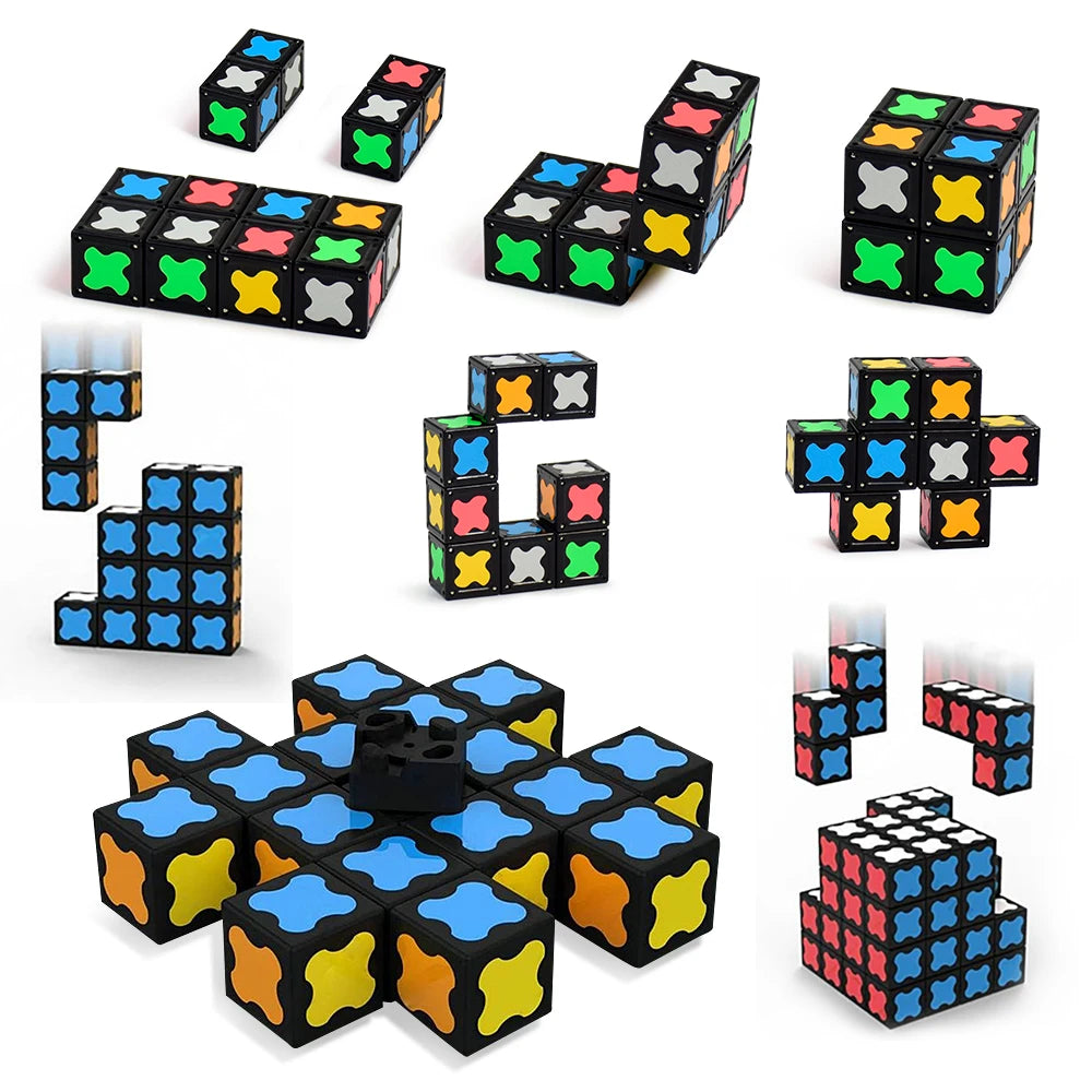 Magnetic Transformable Fidget Cube Spinner