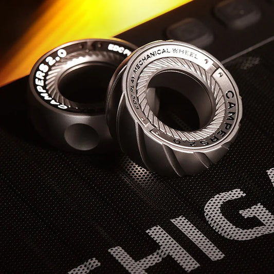 Rotating Metal Fidget Stress Relief Ring