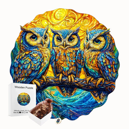 Fantasy Wooden Puzzle Decor Toy