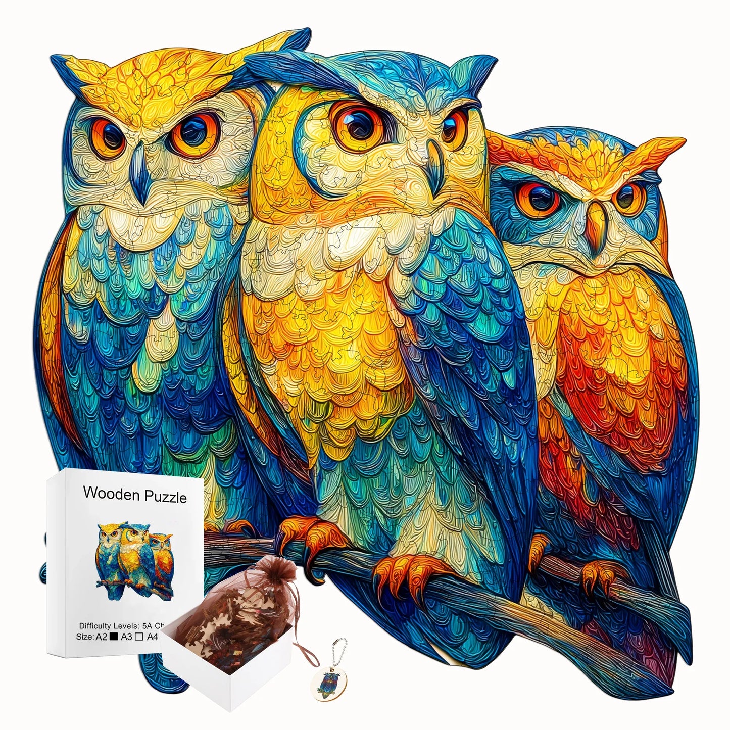 Fantasy Wooden Puzzle Decor Toy