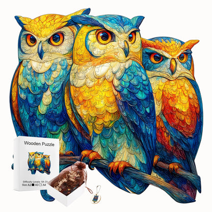 Fantasy Wooden Puzzle Decor Toy