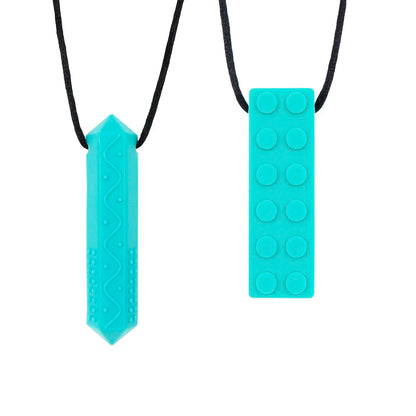 Kids Sensory Chew Necklace 2 Pack