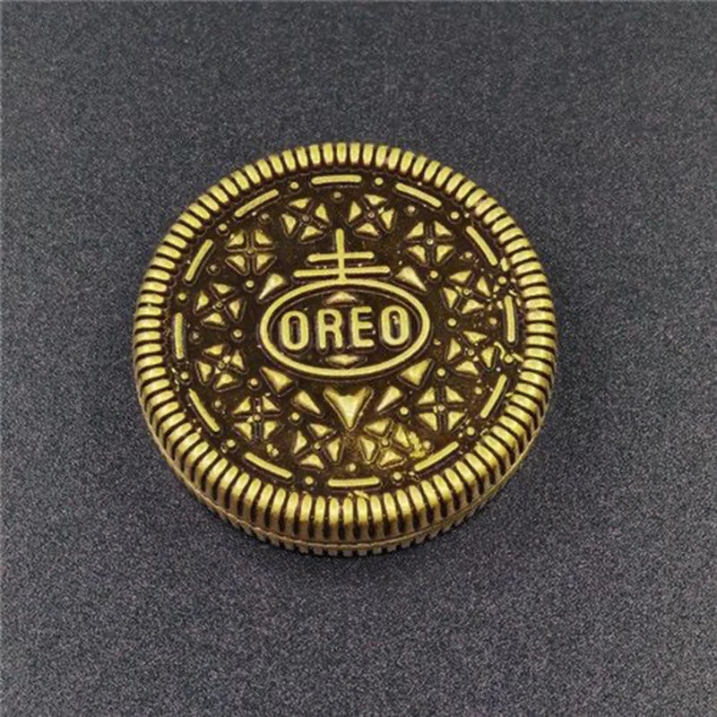 Magnetic Biscuit Fidget Spinner Coin – Stress Relief EDC Toy