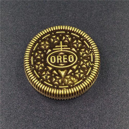 Magnetic Biscuit Fidget Spinner Coin