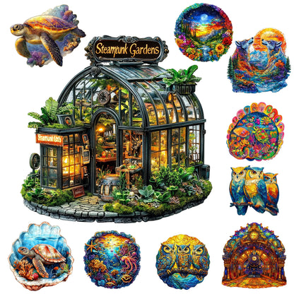 Fantasy Wooden Puzzle Decor Toy