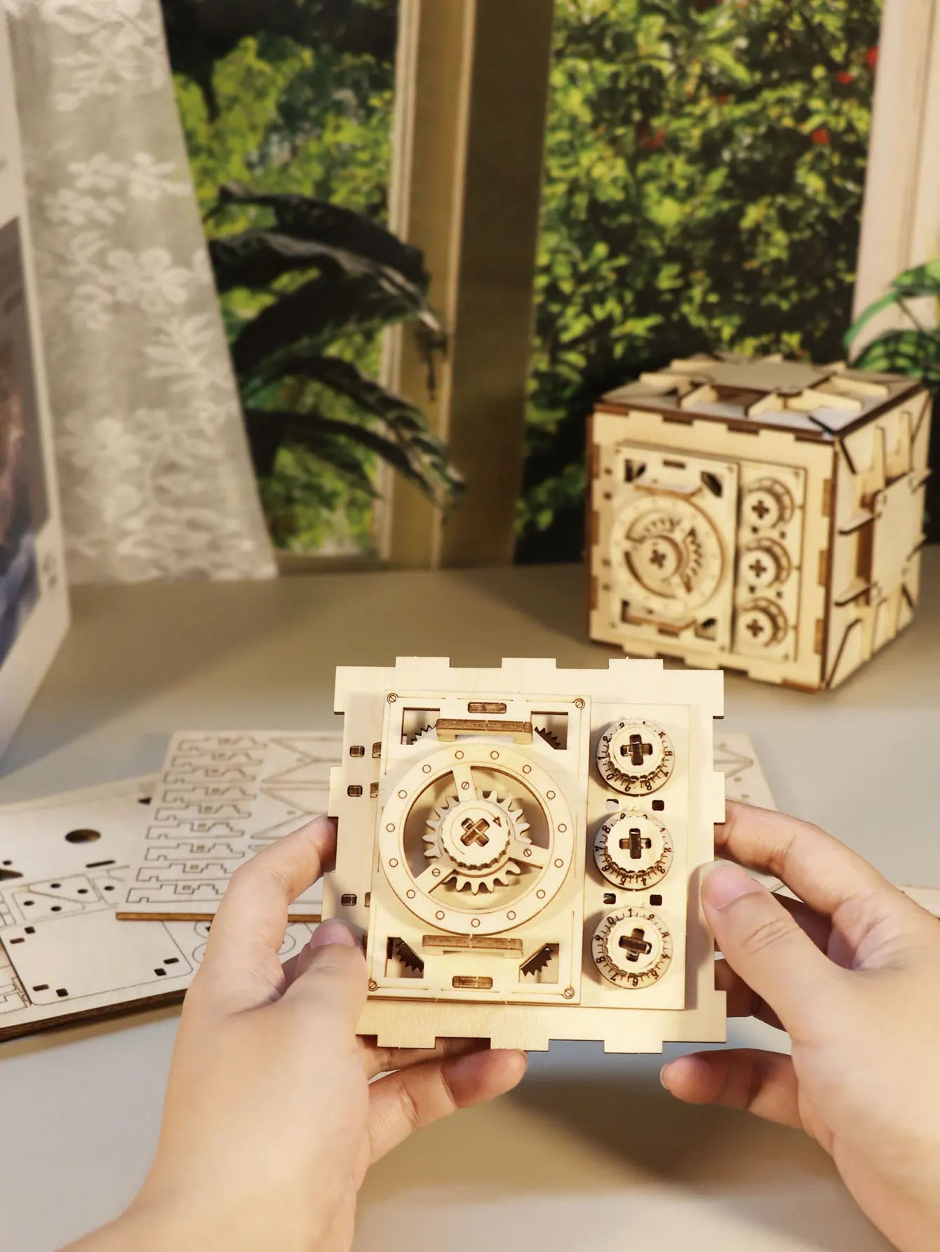 Wooden Puzzle Box DIY Model Kit