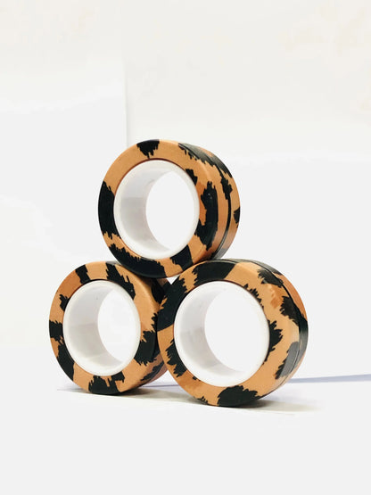 Magnetic Fidget Spinner Rings Set