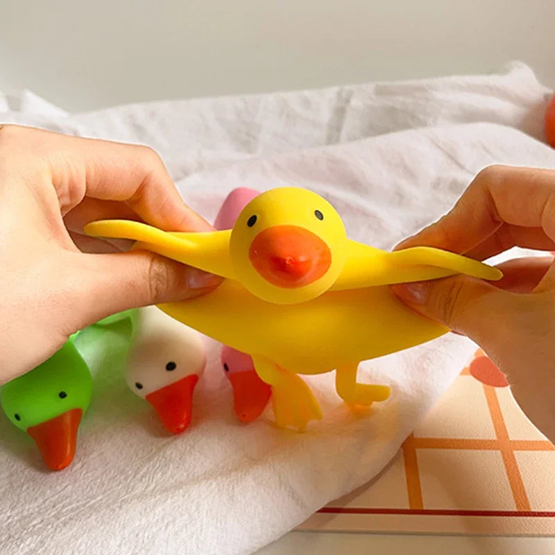 Cute Duck & Goose Squishy Toy – Stress Relief Squeeze Toy for Kids & Adults