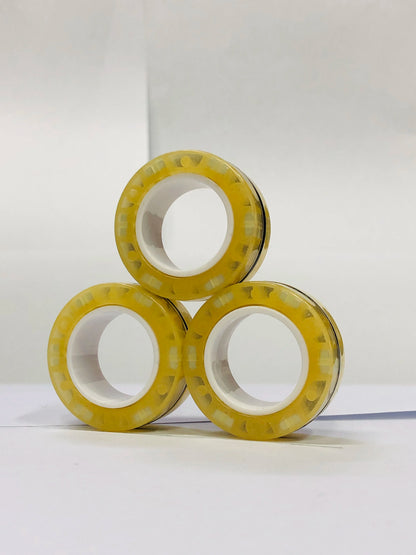 Magnetic Fidget Spinner Rings Set