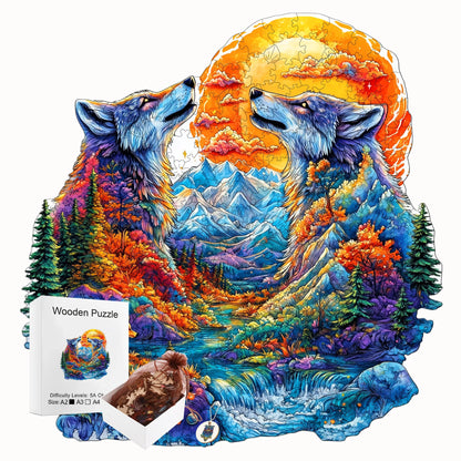 Fantasy Wooden Puzzle Decor Toy