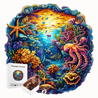 Fantasy Wooden Puzzle Decor Toy