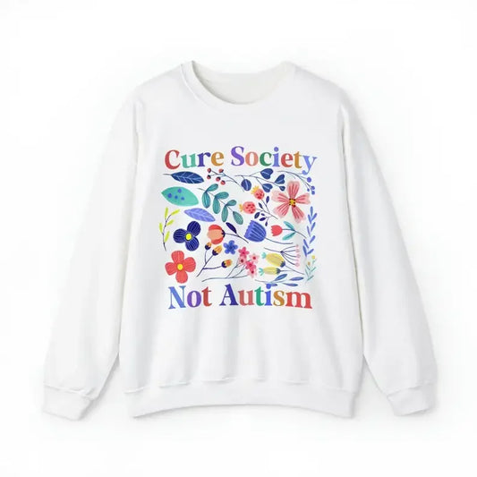 Neurodiversity Awareness Floral Sweatshirt