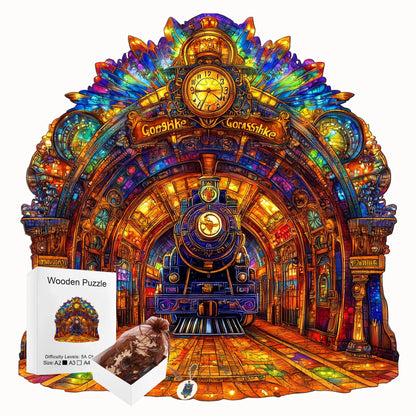 Fantasy Wooden Puzzle Decor Toy