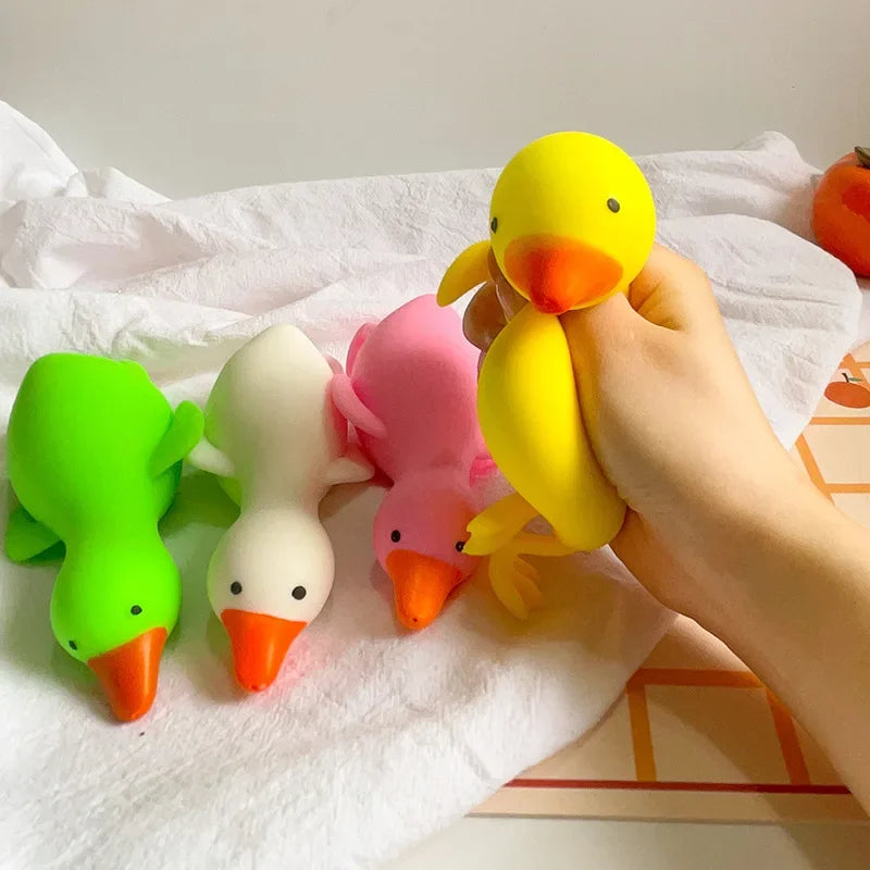 Cute Duck & Goose Squishy Toy – Stress Relief Squeeze Toy for Kids & Adults